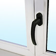 CHRISLIGNE - Cremone oscillo battant aluminium noir mat - vignette