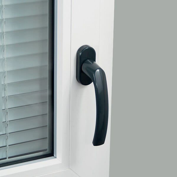 CHRISLIGNE - Cremone oscillo battant aluminium gris anthracite - large