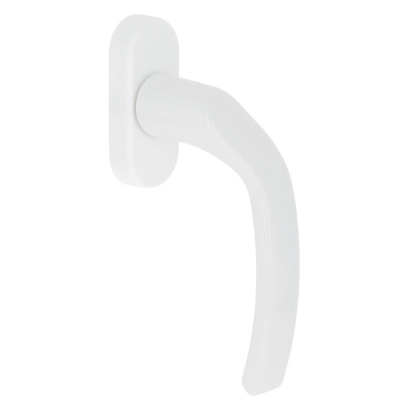 CHRISLIGNE - Cremone oscillo battant deportee droite aluminium blanc - large