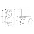 PLANETE BAIN - Pack wc surelevé rimless sortie horizontale - vignette