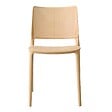 OVIALA - Chaise de terrasse ajourée en plastique jaune clair - Riga - vignette