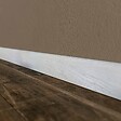 TECNOPROFILS - Plinthe Passe-Câble PVC 80 mm - Chêne Cendré - 1 m, À l'unité - vignette