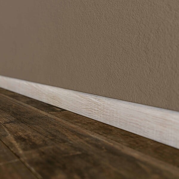 TECNOPROFILS - Plinthe Passe-Câble PVC 50 mm - Chêne Naturel - 1 m - large
