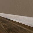 TECNOPROFILS - Plinthe Passe-Câble PVC 80 mm - Chêne Naturel - 1 m, À l'unité - vignette