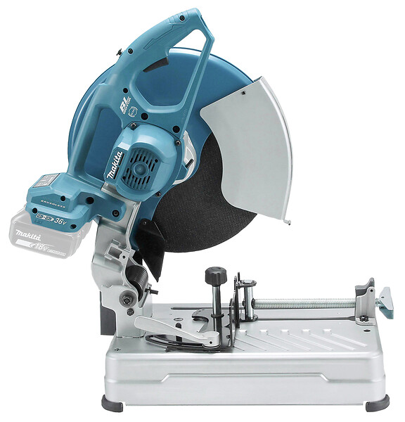 MAKITA - Scie à coupe d'onglet à métaux MAKITA DLW140Z - 36 V (2 x 18 V (vendu sans batterie)) Li-Ion - large