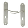 CHRISLIGNE - Ens pg alu/plq acier cle oris nickel mat - vignette