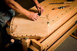 RAMIA - Etabli de bois (plateau hêtre Massif) finition vernis ou huile longueur 150 cm Diamond 1500 Ramia - vignette