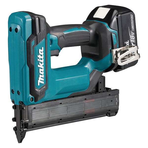MAKITA - Cloueur LXT -  - avec 2 batteries 18V 5.0Ah - chargeur - MakPac - DFN350RTJ - large