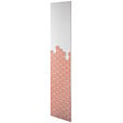 U-TILE - Radiateur électrique Hexagone - coloris terracota - 800 Watts - 180 x 40 cm vertical - vignette