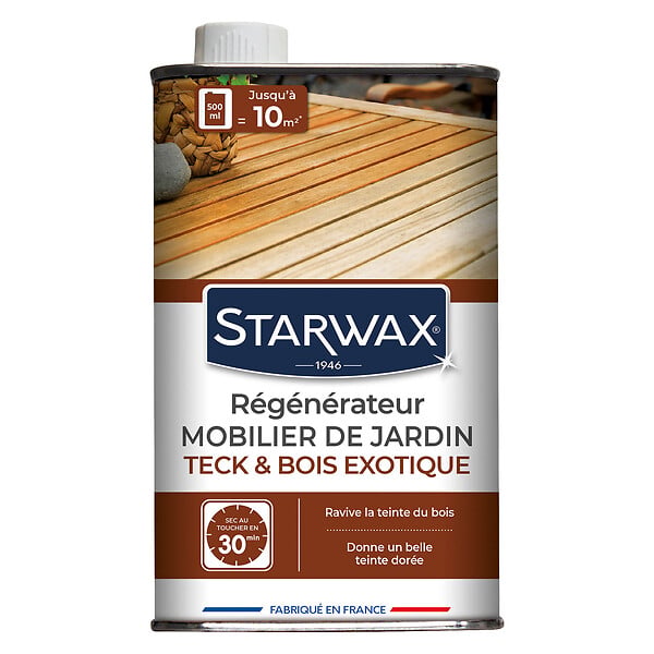 STARWAX - Régénérateur teck bois exotiques - 500ml - large