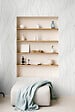 GRANDECO - Papier peint intissé Line-Up - Blanc - L.10,05xl.53cm - vignette
