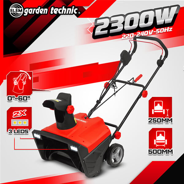 ELEM GARDEN TECHNIC - Déneigeuse électrique 2300 W - 50 cm   Technic - large