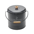 GUILLOUARD - Seau à Compost Rond 4.5l Gris - 040615 - vignette