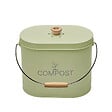 GUILLOUARD - Seau à Compost Ovale 7l Vert Sauge - 040631 - vignette