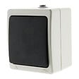 ZENITECH - Interrupteur va et vient 10A IP54 - noir - Aquae - Zenitech - vignette