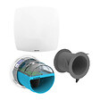 ATLANTIC - Kit e-Twist&Go SDB Atlantic - pour VMC Hygrogenius - Ø80mm - vignette