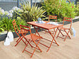 HESPERIDE - Table de jardin rectangle Greensboro 110 x 70 cm Ambre - Hespéride - vignette