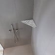U-TILE - Etagère de douche en acier inox 20,4 x 20,4 cm x 2 mm - Pentagone design Tiger - fixation sans perçage - vignette