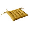 MODE DE VIE - Galette piquée Romeo - Coton - Ocre - 40x40cm - vignette