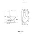 STANO - Toilette WC à poser CLORINDA en céramique - vignette
