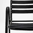 OVIALA - Lot de 4 fauteuils de jardin aluminium noir - Nothing Hill - vignette