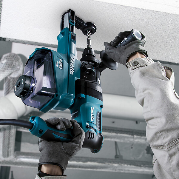 MAKITA - Perforateur burineur 800W 26 mm 2,4J -  - avec Kit aspiration-décollage - MakPac - HR2653TJ14 - large