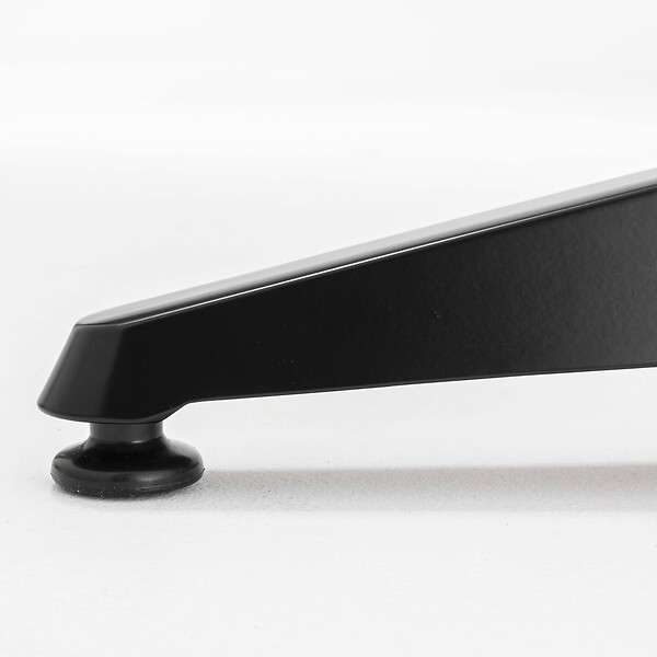 OVIALA - Pied de table ajustable 72/110 cm en aluminium noir - Cork - large