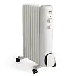 LIVOO - Radiateur Bain D'huile 2000w Blanc - DOM502W - vignette
