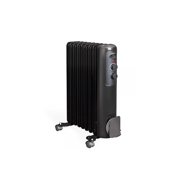 LIVOO - Radiateur Bain D'huile 2000w Noir - DOM502 - large