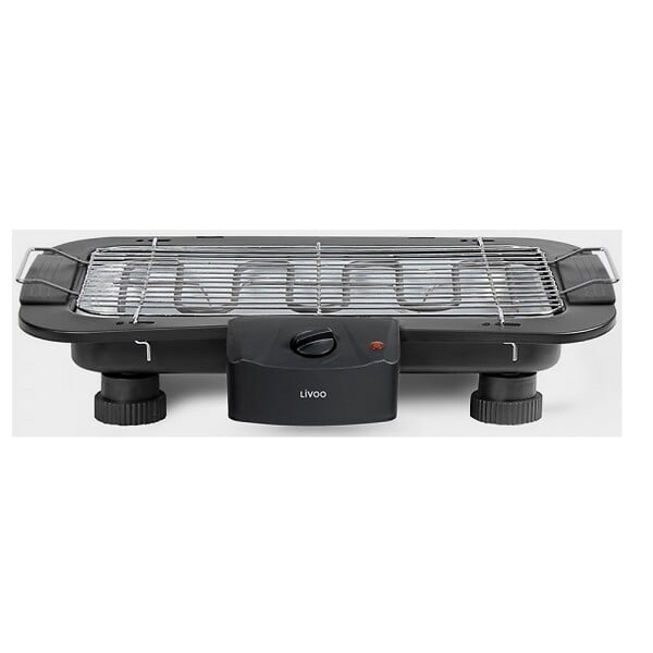 LIVOO - barbecue électrique sur pieds 2200w noir - DOM506 - large