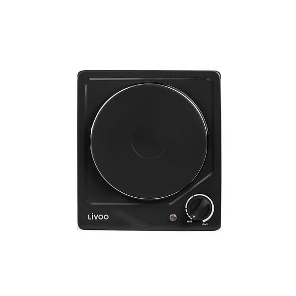 LIVOO - table de cuisson électrique 18.5cm 1 feux 1500w noir - DOC167N - large