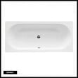BESCO - Baignoire Droite sans Tablier - 150 x 75 cm - VITAE SANS TABLIER - REPOSE-TÊTE OFFERT - vignette