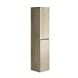 ALLIBERT - Colonne de salle de bain  murale avec rangement 40 x 180 x 35 cm BAZIL - vignette