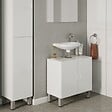 ALLIBERT - Colonne de salle de bain  murale avec rangement 30 x 172 x 30 cm SOLITA - vignette