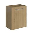 ALLIBERT - Ensemble meuble lave-mains avec miroir BELEM PACK - L 40 x H 51 x P 25 cm - 40 cm- couleur chêne - vignette