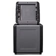 INTEC - Coffre de rangement 130L Gris/Noir 54 x 53 x H57cm Poignées de transport polypropylène INTEC - vignette