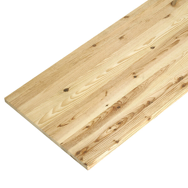 FORESTEA - Plan de travail pin massif 2000 x 800 x 28 mm - FSC MIXTE 70% - large