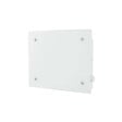 ADAX - Radiateur électrique en verre trempé ADAX - Blanc - 250 W - ECO 02 KBT - vignette