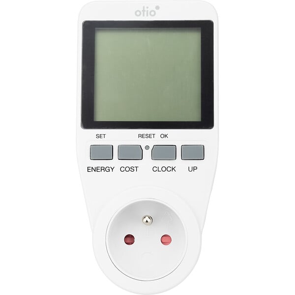 OTIO - Contrôleur de consommation électrique - tarifs paramétrables - Blanc - Otio - large
