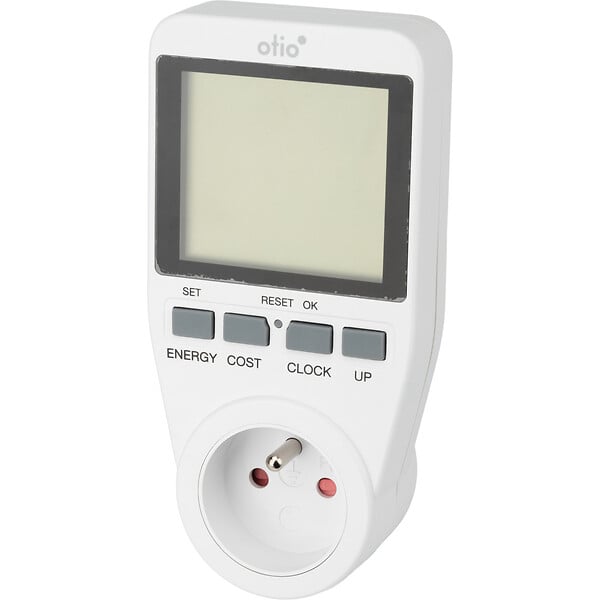 OTIO - Contrôleur de consommation électrique - tarifs paramétrables - Blanc - Otio - large
