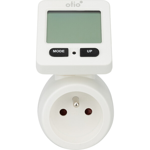 OTIO - Contrôleur de consommation électrique 4 indicateurs - Blanc - Otio - large
