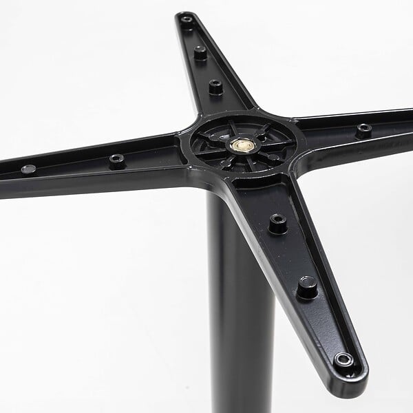 OVIALA - Pied de table noir en aluminium 72 cm Bradford - Bradford - large