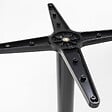 OVIALA - Pied de table noir en aluminium 72 cm Bradford - Bradford - vignette