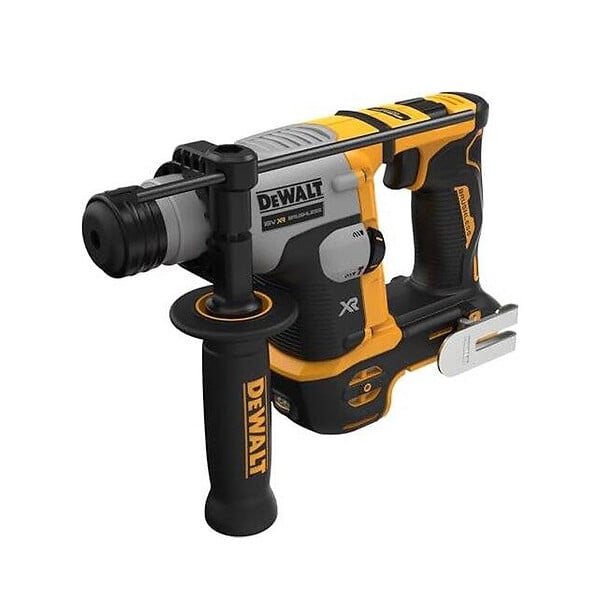 DEWALT - Pack 3 outils 18V DEWALT DCK355P2T-QW Brushless - Perceuse + perforateur + meuleuse + 2 batteries 5Ah Li-Ion + Coffret - large