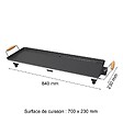 LITTLE BALANCE - Plancha électrique 1800w 70x23cm - 8741 - vignette