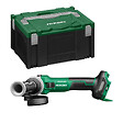 HIKOKI - Meuleuse HIKOKI G3613DEW2Z - Ø125mm - MultiVolt 36V Brushless -  Frein - inter.autobloquant - LVH (vendu sans batterie) en HitCase III - vignette