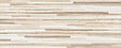 MOMA - Carreau de faïence murale beige - Aspect stick - 20x50cm - vignette