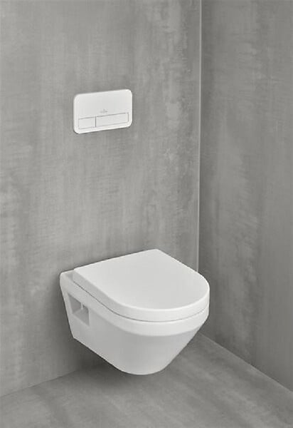 VILLEROY & BOCH - Combipack WC, modèle suspendu - Architectura - Blanc- réf : 5684CL01 - VILLEROY ET BOCH - large