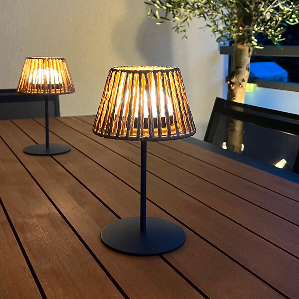 LUMISKY - 2 Lampes de table TWINS RAFFY H24cm - large