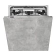 CUISINEANDCIE - Cuisineandcie - Façade pour lave-vaisselle tout intégrable Bellissi Beton Naturel L 60 cm - vignette